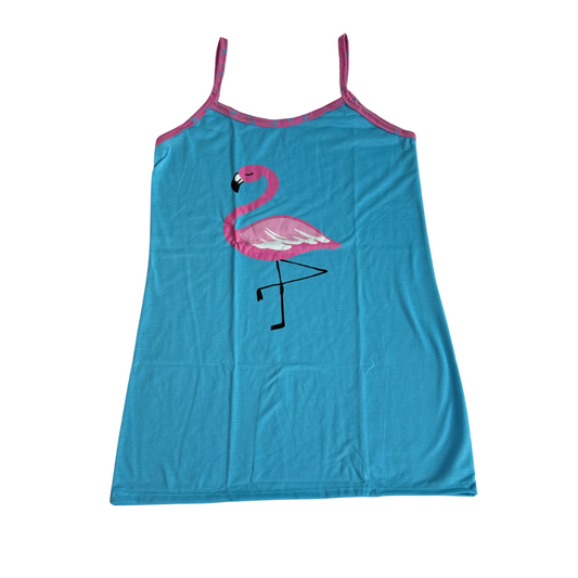 Camisola Feminina Alça Flamingo