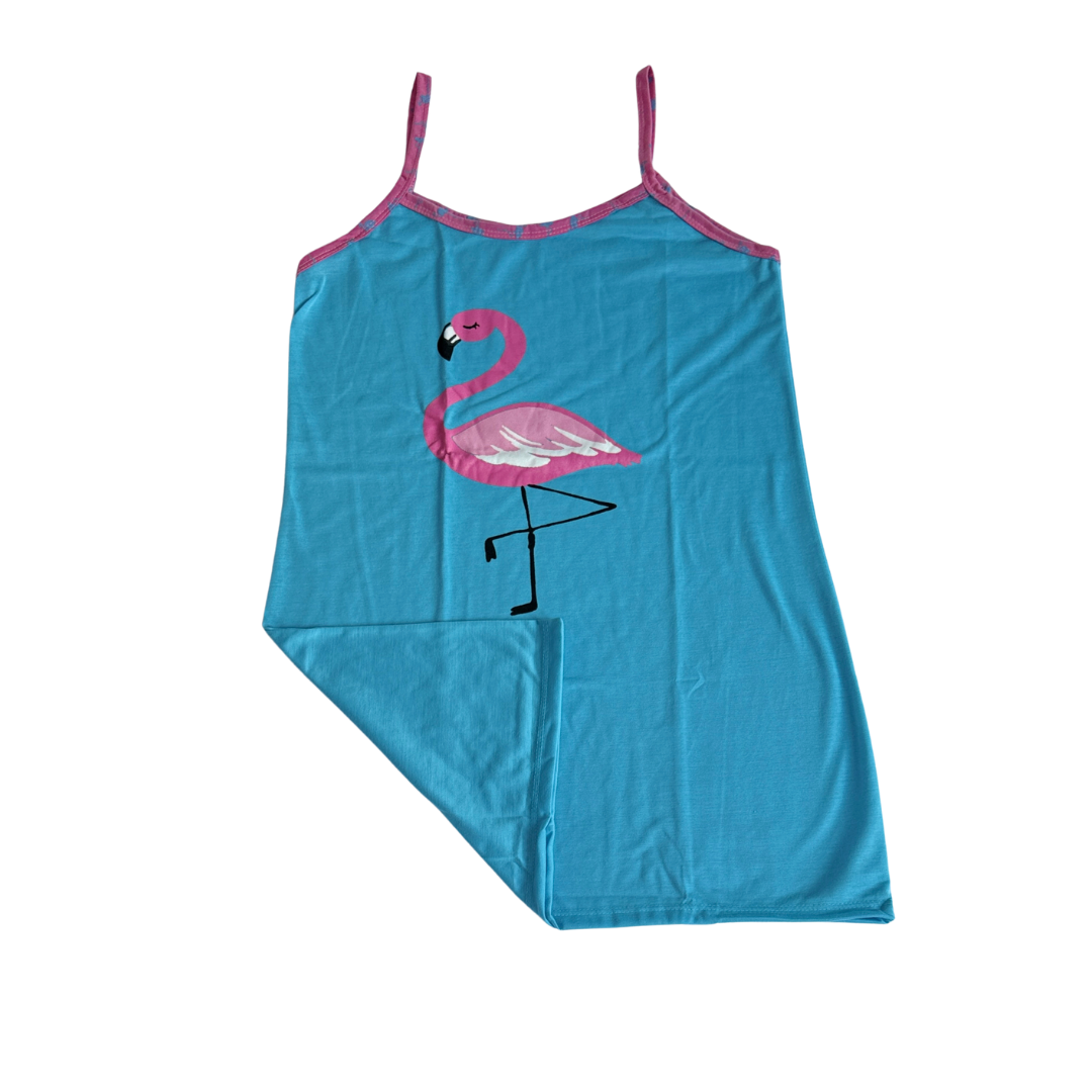 Camisola Feminina Alça Flamingo