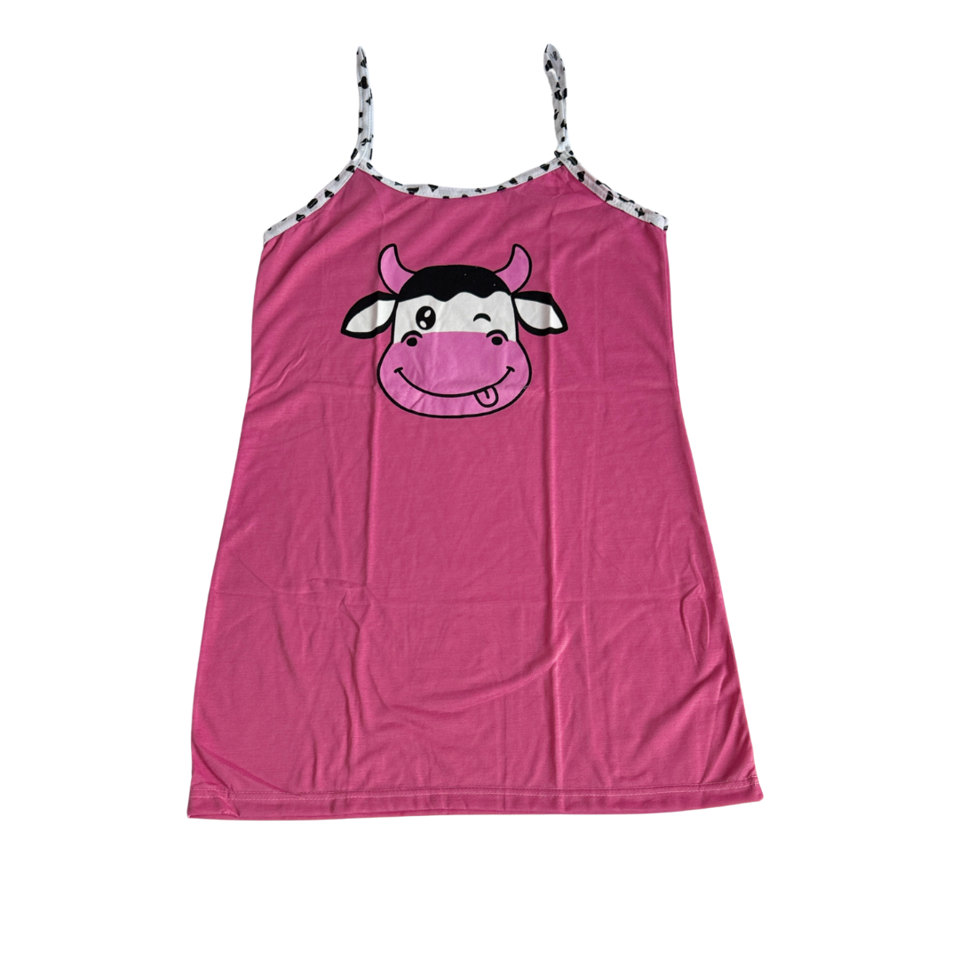 Camisola Feminina Alça Vaquinha