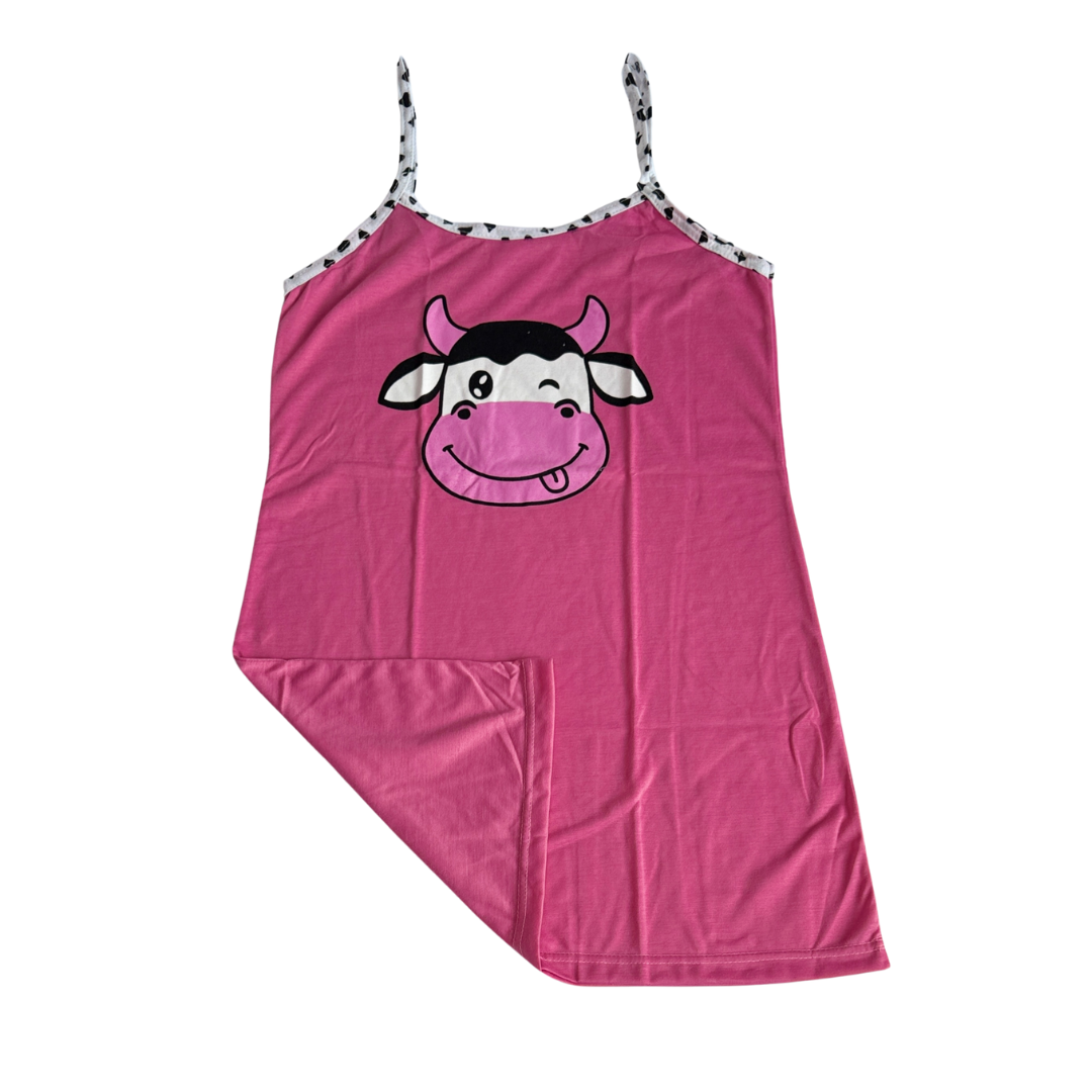 Camisola Feminina Alça Vaquinha