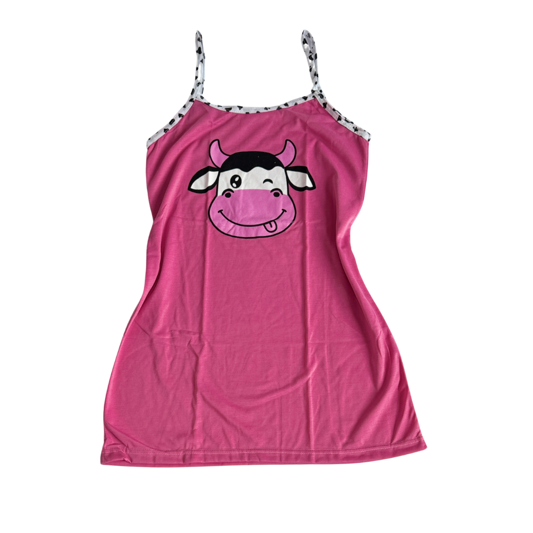 Camisola Feminina Alça Vaquinha