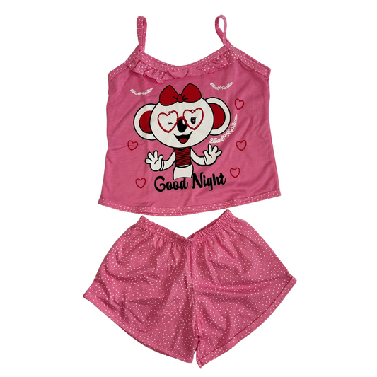 Baby Doll Infantil Alça Lilica Ripilica