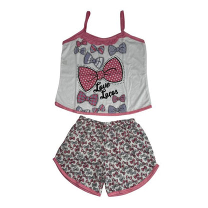 Baby Doll Feminino Alça Laço