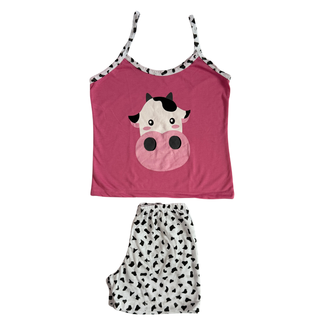 Baby Doll Infantil Alça Vaquinha